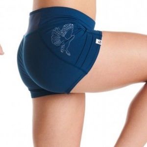 Oiselle Kara Goucher Short Azure Blue Size 4